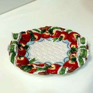 Apple Vintage Dish Tray